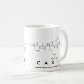 Carin Peptidname Tasse (VorderseiteRechts)