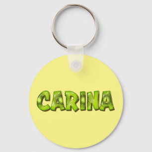 Carina Name Kiwi Design Schlüsselger Schlüsselanhänger