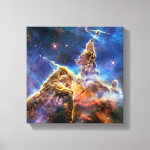 Carina-Nebel Mystic Mountain Weltraumfoto Leinwanddruck
