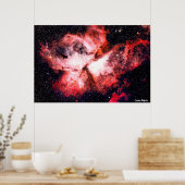 Carina-Nebel Poster (Küche)