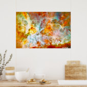 Carina-Nebel Poster (Küche)
