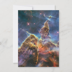 Carina-Nebel vom Hubble-Weltraumteleskop Einladung