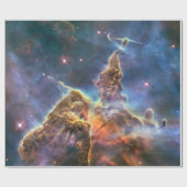 Carina-Nebel vom Hubble-Weltraumteleskop Geschenkpapier (Flach)