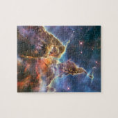 Carina-Nebelfleck durch das Hubble Puzzle (Horizontal)