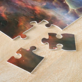 Carina-Nebelfleck durch das Hubble Puzzle (Seite)