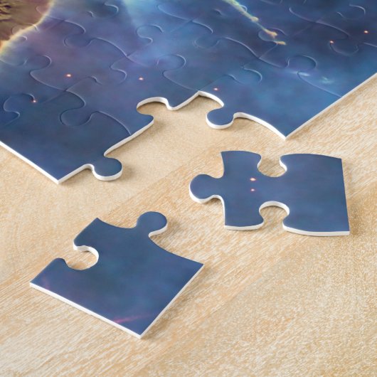 Carina-Nebelfleck durch das Hubble Puzzle (Seite)