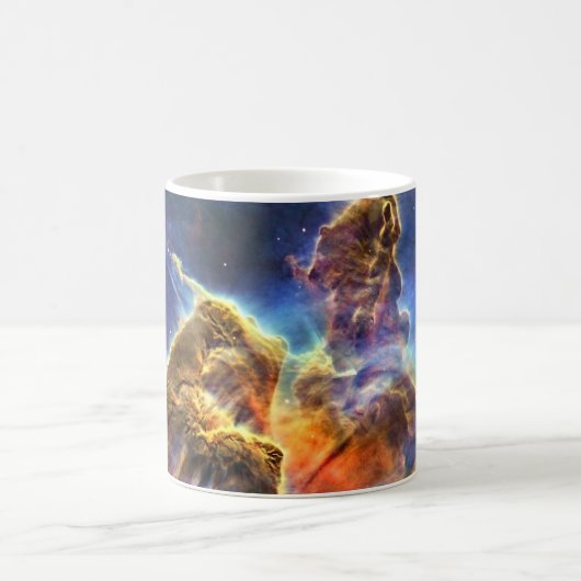Carina-Nebelfleck (Hubble Teleskop) Kaffeetasse (Mittel)
