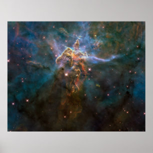 Carina-Nebelfleck-Plakat - 20 Jahre des Hubble Poster