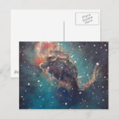 Carina Nebula Art Malerei Postkarte (Vorne/Hinten)