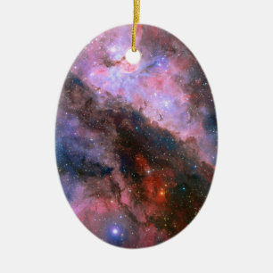 Carina Nebula - atemberaubendes Universum Keramik Ornament