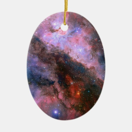 Carina Nebula - atemberaubendes Universum Keramik Ornament (Vorne)