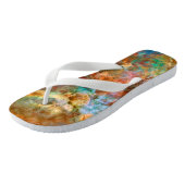 Carina Nebula, Bild des Weltraums mit Hubble Badesandalen (Schrägansicht)