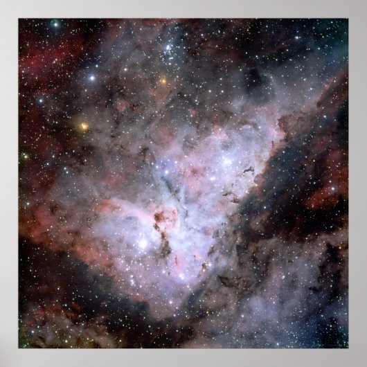 Carina Nebula Composite 40x40 (28x28) Poster (Vorne)