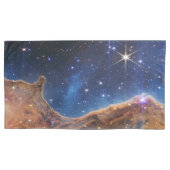 Carina Nebula Cosmic Cliffs James Webb HiRes Kissenbezug (Vorderseite-Links)
