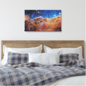 Carina Nebula Cosmic Cliffs James Webb HiRes Leinwanddruck (Insitu (Schlafzimmer))