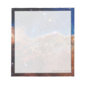 Carina Nebula Cosmic Cliffs James Webb HiRes Notizblock (Vorderseite)