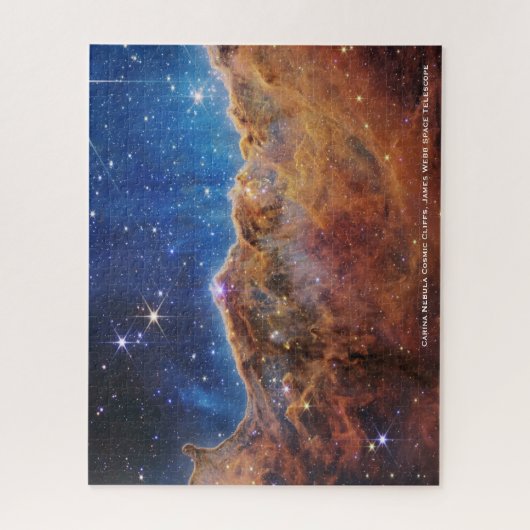 Carina Nebula Cosmic Cliffs James Webb HiRes Puzzle (Vertikal)