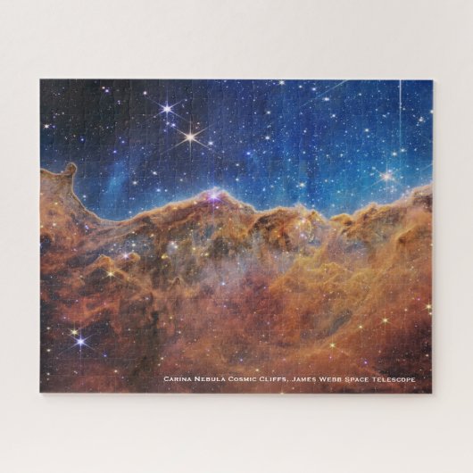 Carina Nebula Cosmic Cliffs James Webb HiRes Puzzle (Horizontal)