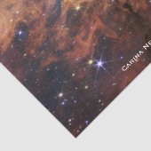 Carina Nebula Cosmic Cliffs James Webb HiRes Seidenpapier (Detail)