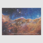 Carina Nebula Cosmic Cliffs James Webb HiRes Seidenpapier (Vorderseite)