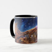 Carina Nebula Cosmic Cliffs James Webb HiRes Tasse (Vorderseite Links)