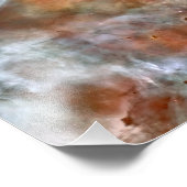 Carina Nebula Dark Clouds Fotodruck (Ecke)