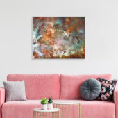 Carina Nebula Dark Clouds Leinwanddruck (Insitu (Wohnzimmer))