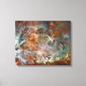 Carina Nebula Dark Clouds Leinwanddruck (Vorderseite)