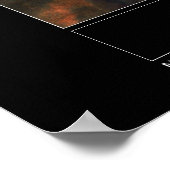 Carina Nebula Details Poster (Ecke)