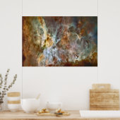 Carina Nebula Extreme, 78x52 (99x48) Poster (Küche)