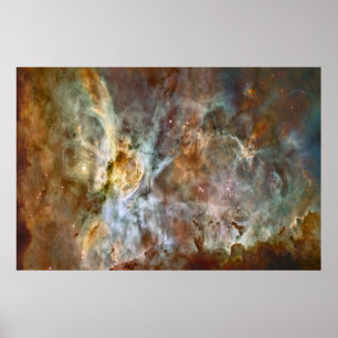 Carina Nebula Extreme, 78x52 (99x48) Poster