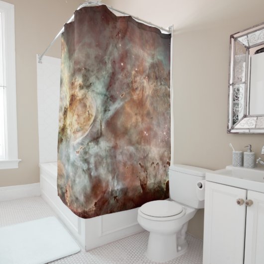 Carina Nebula Galaxy Duschvorhang (Beispiel)