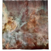 Carina Nebula Galaxy Duschvorhang (Vorderseite)