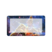 Carina Nebula (Hubble Telescope) Adressaufkleber (Vorne)