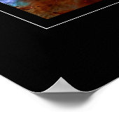 Carina Nebula im Sternbild Argo Navis Poster (Ecke)