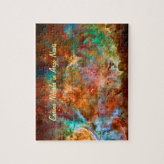 Carina Nebula in Argo Navis Konstellation Puzzle (Vertikal)