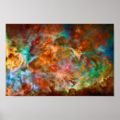 Carina Nebula in Argo Navis Schönheit im Weltraum Poster (Vorne)