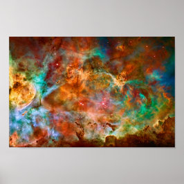 Carina Nebula in Argo Navis Schönheit im Weltraum Poster