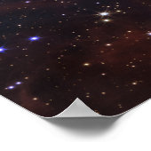 Carina Nebula Kosmic Cliffs James Webb Extra Grob Poster (Ecke)