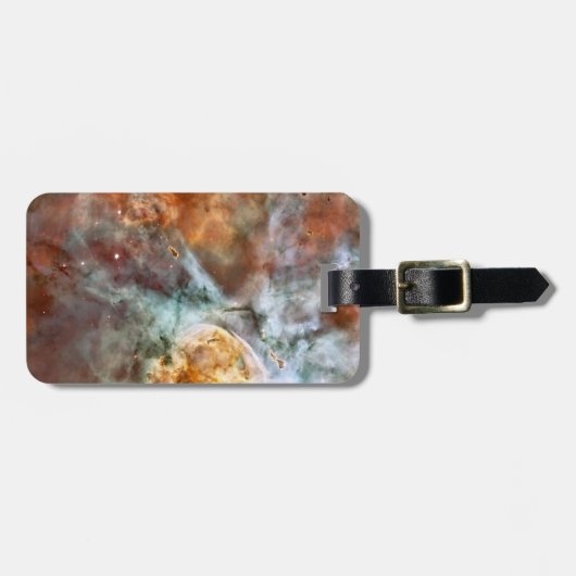 Carina Nebula Luggage Tag Gepäckanhänger (Vorderseite horizontal)