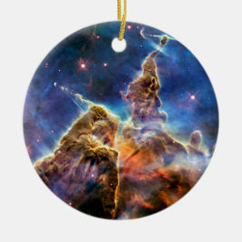 Carina Nebula Mystic Mountain Foto Keramikornament