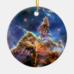 Carina Nebula Mystic Mountain Foto Keramikornament