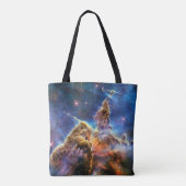 Carina Nebula Mystic Mountain Foto Tasche (Rückseite)