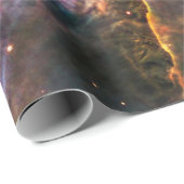 Carina Nebula Mystic Mountain Weltraumuniversum Geschenkpapier (Rolleneckpunkt)