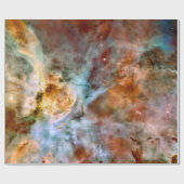 Carina Nebula NASA Hubble Telescope Space Foto Geschenkpapier (Flach)