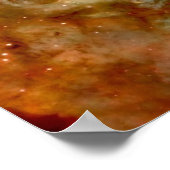 Carina Nebula NASA Hubble Telescope Space Foto Poster (Ecke)