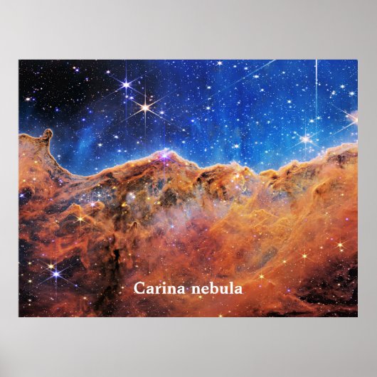 Carina nebula poster (Vorne)