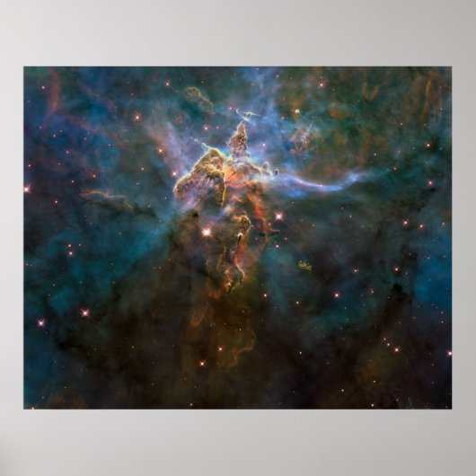 Carina Nebula Poster - 20 Jahre des Hubble (Vorne)
