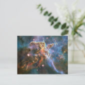 Carina Nebula Postkarte (Stehend Vorderseite)