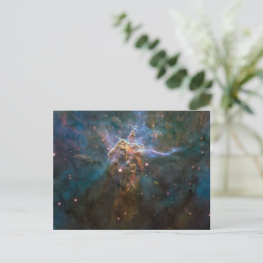 Carina Nebula Postkarte (Stehend Vorderseite)